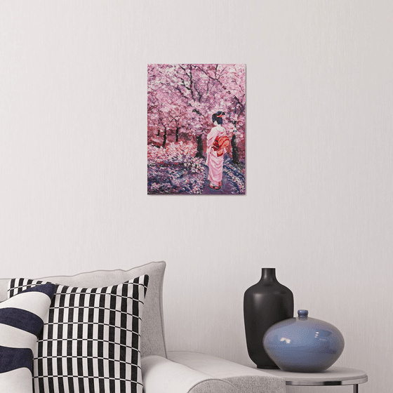 Blooming cherry