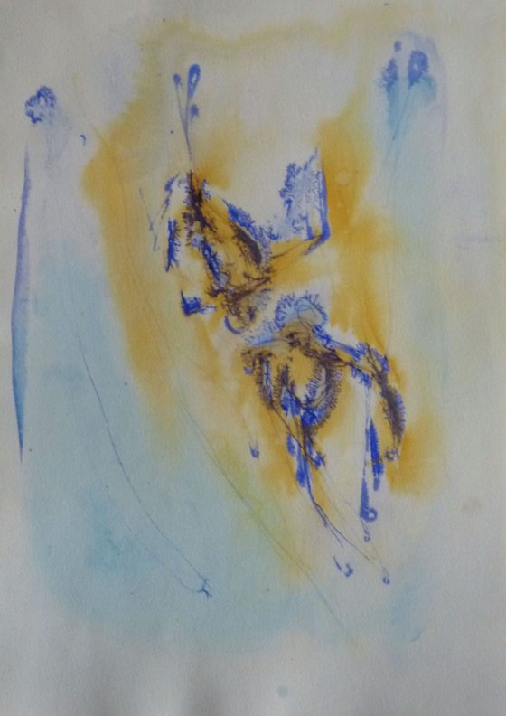 Flying Birds 14, 41x29 cm
