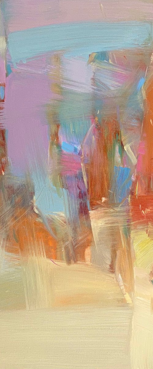 Autumn Trees, Original oil painting, Handmade artwork, One of a kind by Vahe Yeremyan