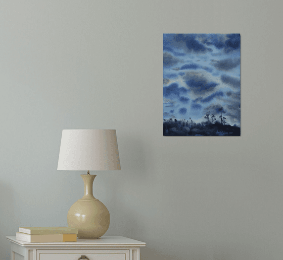 Sky. Original artwork