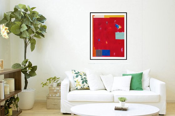 Red composition VI
