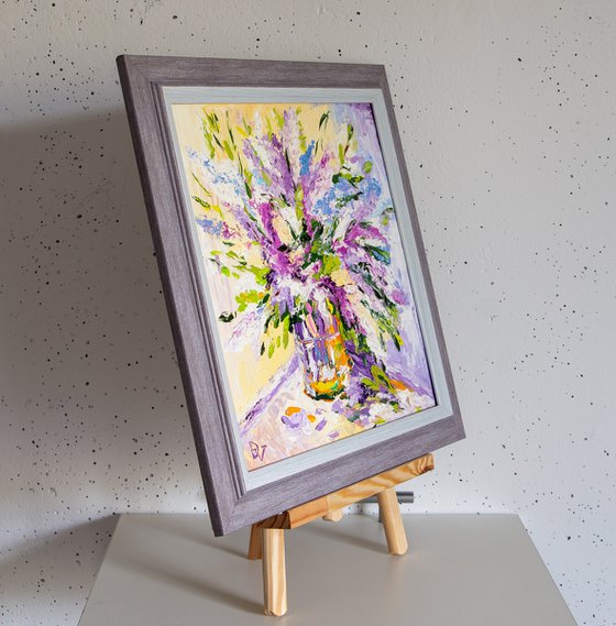 LILAC BOUQUET(FRAMED)