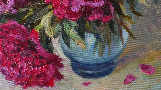The Bouquet Of Peonies