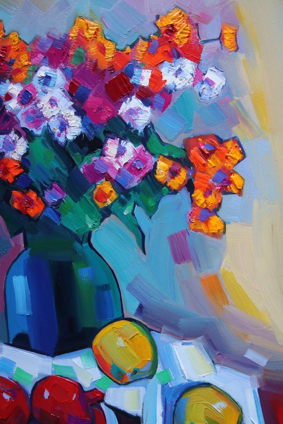 Still life with flowers