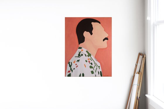 Freddie Portrait with a shirt