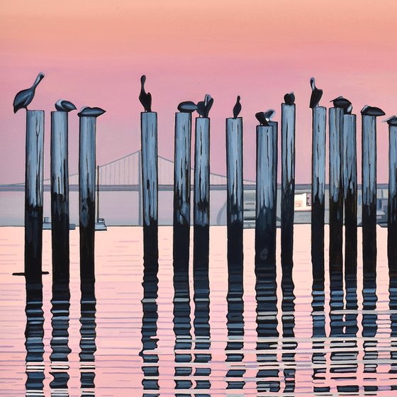 San Francisco Bay After Sunset