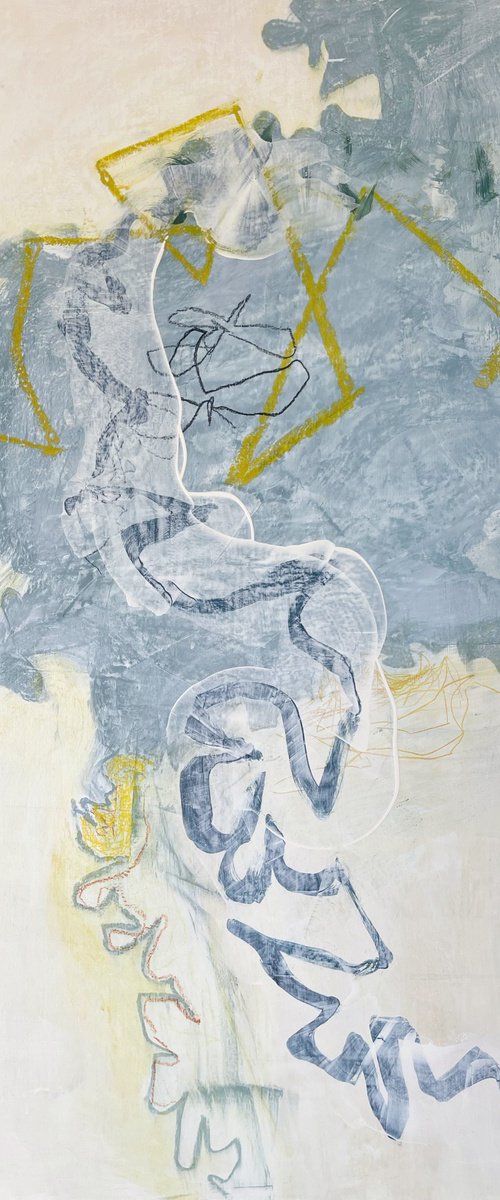 Last Year's Hydrangea in the Morning Light by Linda Jones