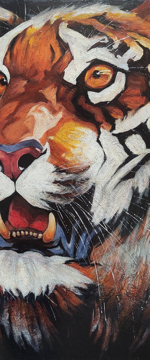 Tiger by Movses Petrosyan