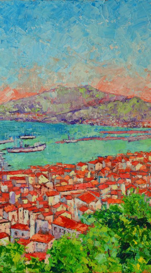 ZAKYNTHOS SUNSET by ANA MARIA EDULESCU