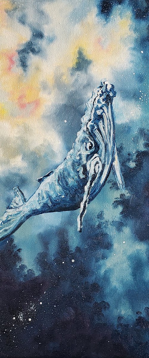 "What Lies Unseen" - Whales by Katrina Case