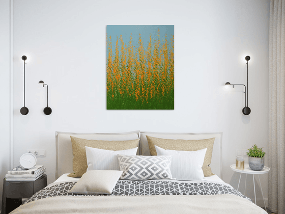 Orange Sage Green