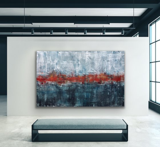 When Autumn Meets Winter (XXL 58x90in)