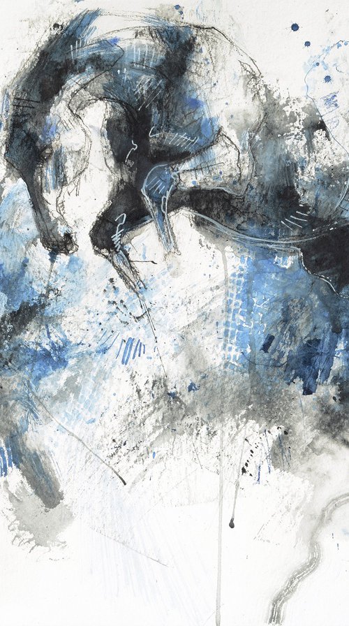 Equine Nude 135t by Benedicte Gele