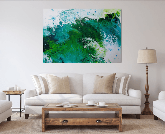150x100cm. / Abstract Painting 2205 XXL art, large acrylic painting, contemporary art, home decor office art,