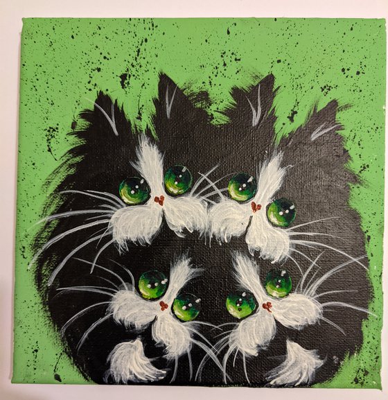 Green cats