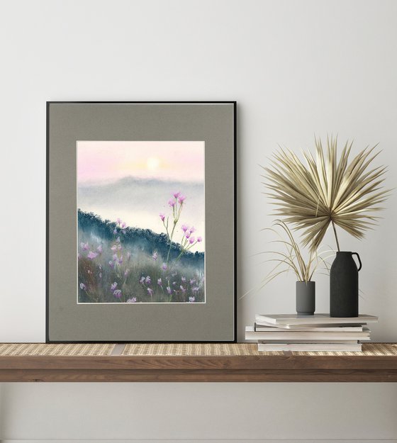 Wildflowers (pastel)