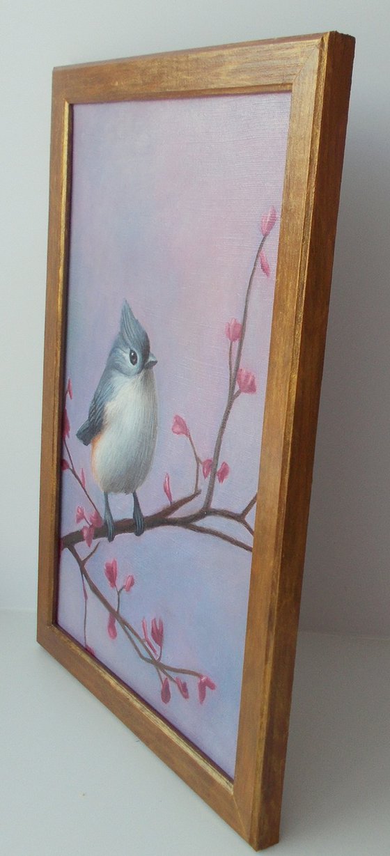 bird painting "Spring Morning"