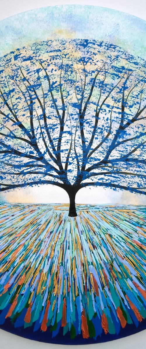 Tree Singing to the Sky by Amanda Horvath