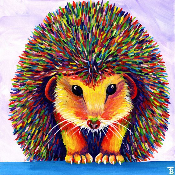 Rainbow Hedgehog