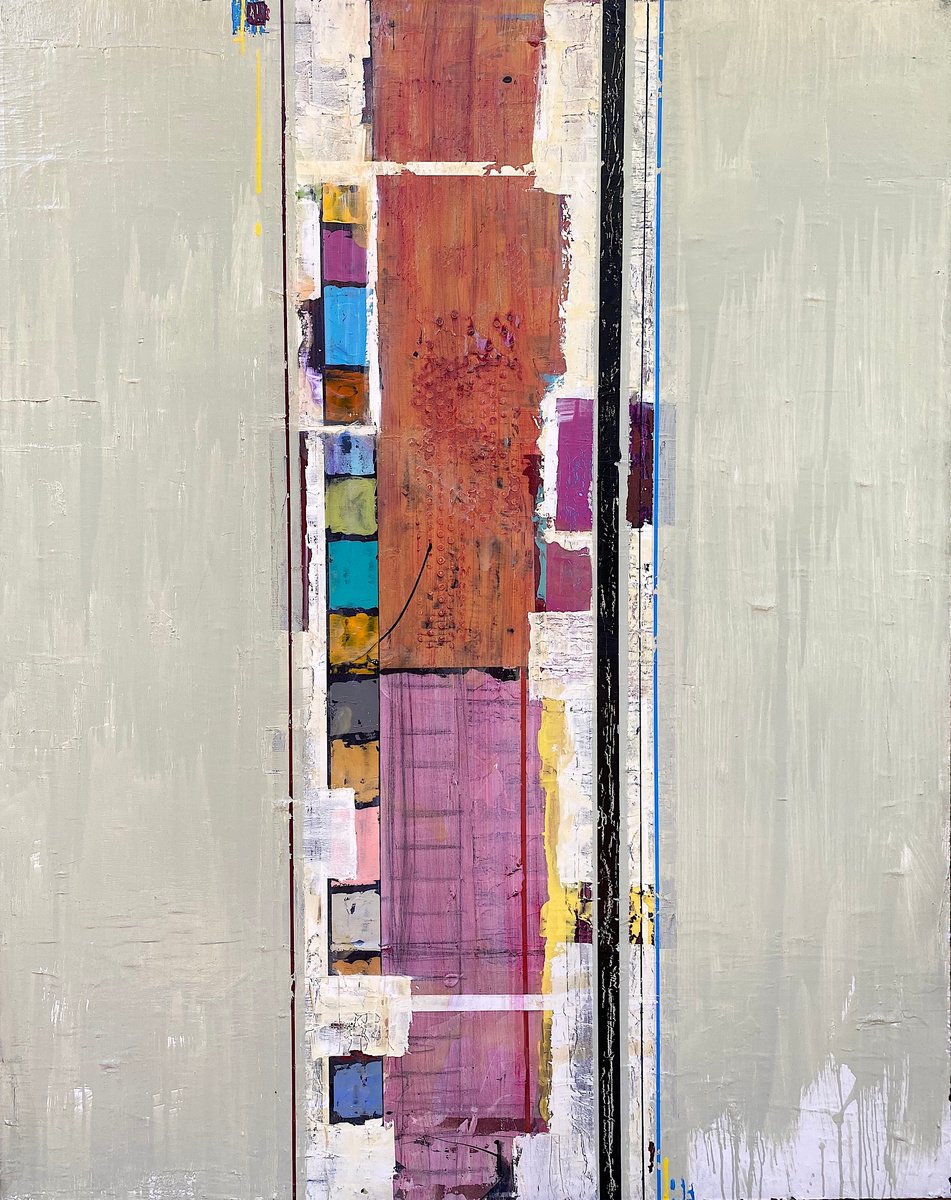 Geometric Painting , Shipped By Jason Forcier, 48 X 60, Artwork For Sale On Artfinder
