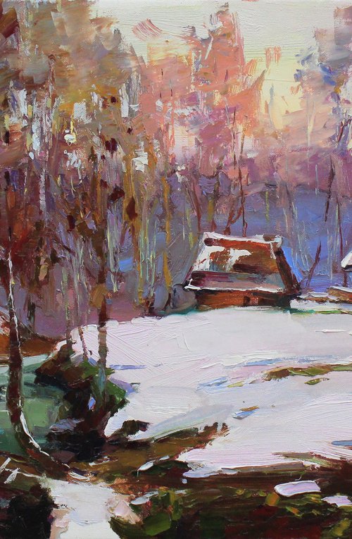 "Spring evening" by Alisa Onipchenko-Cherniakovska