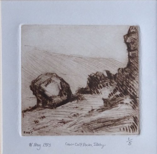 Cow & Calf Rocks, Ilkley by Kenneth Hay