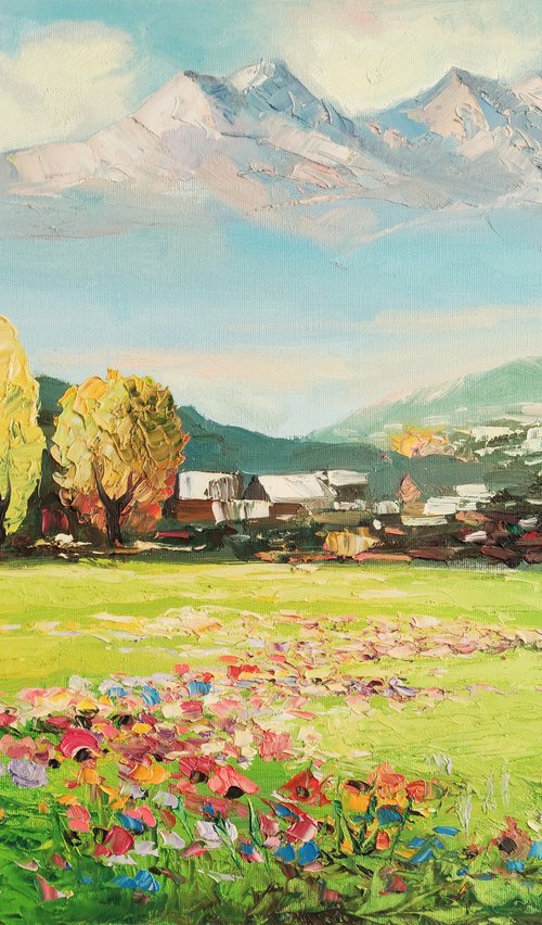 Spring landscape by Hayk Miqayelyan