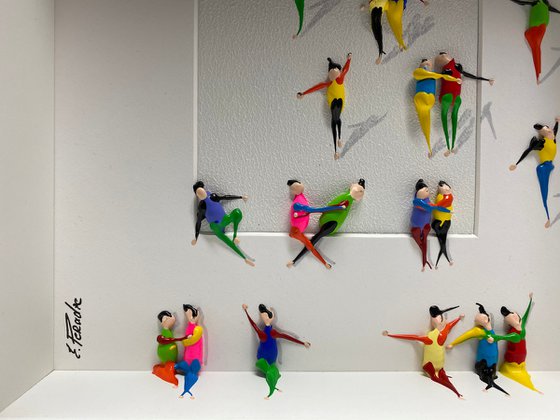 Action.3D Freedom. Eka Peradze Art.