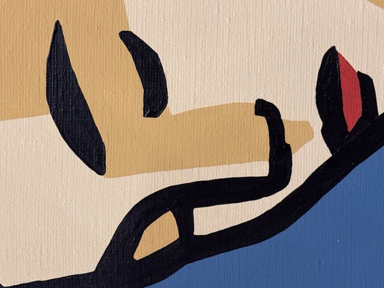 Feeling Guilty  - Large Original Painting