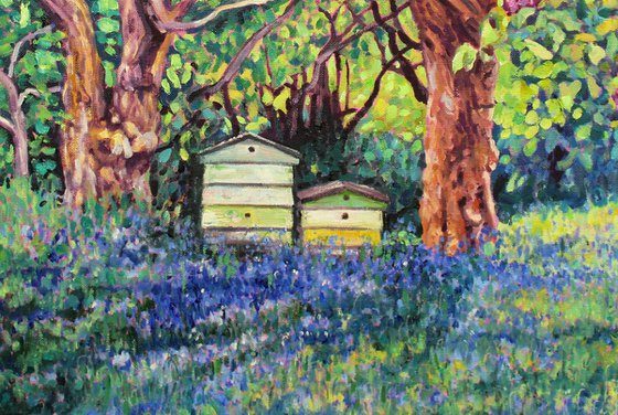 Bluebells and Lilac