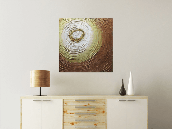 Abstract Textured Painting