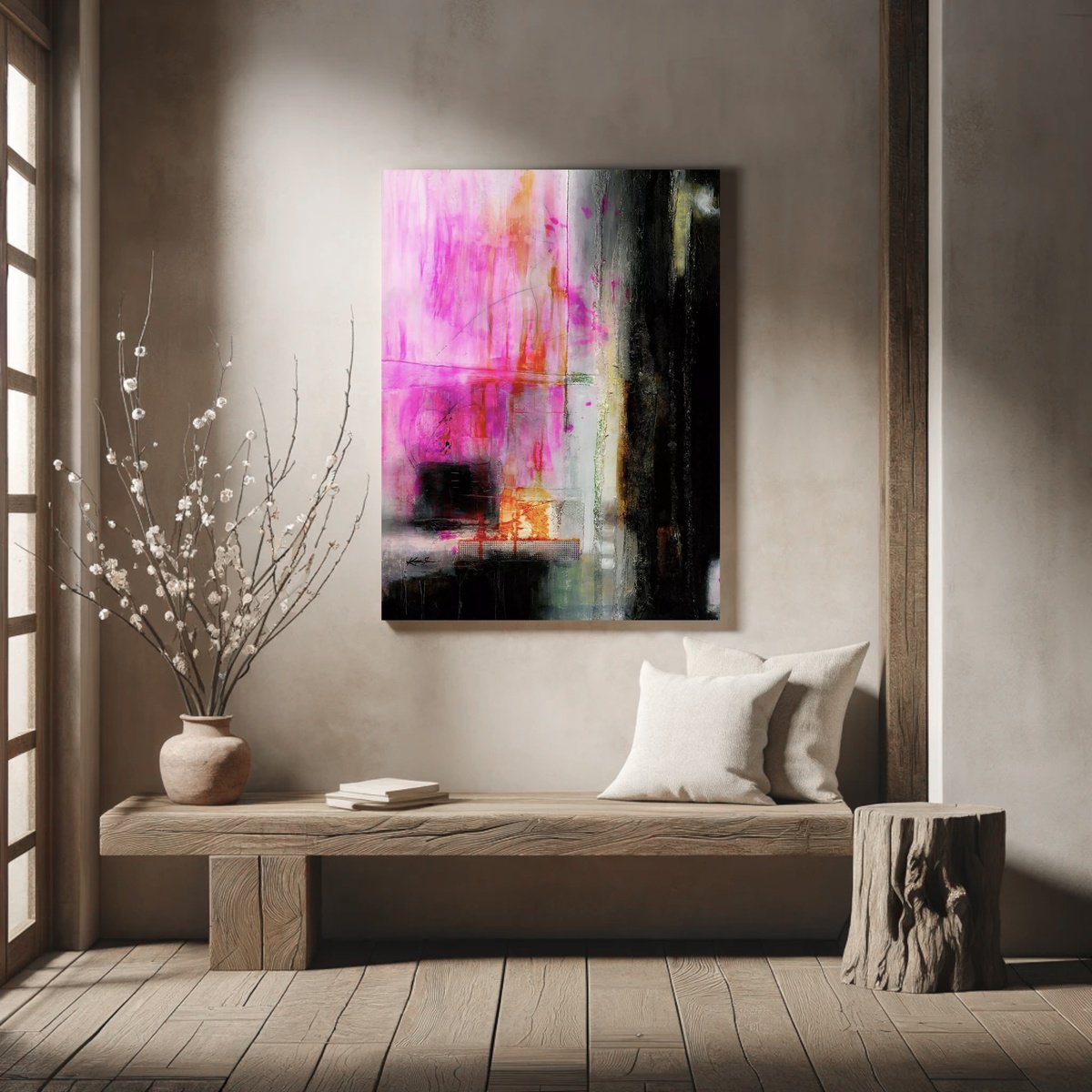 Expressive Painting , Sweet Dreams By Kathy Morton Stanion, 30 X 40, Artwork For Sale On Artfinder