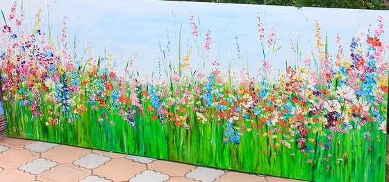 Wild flowers in Sky