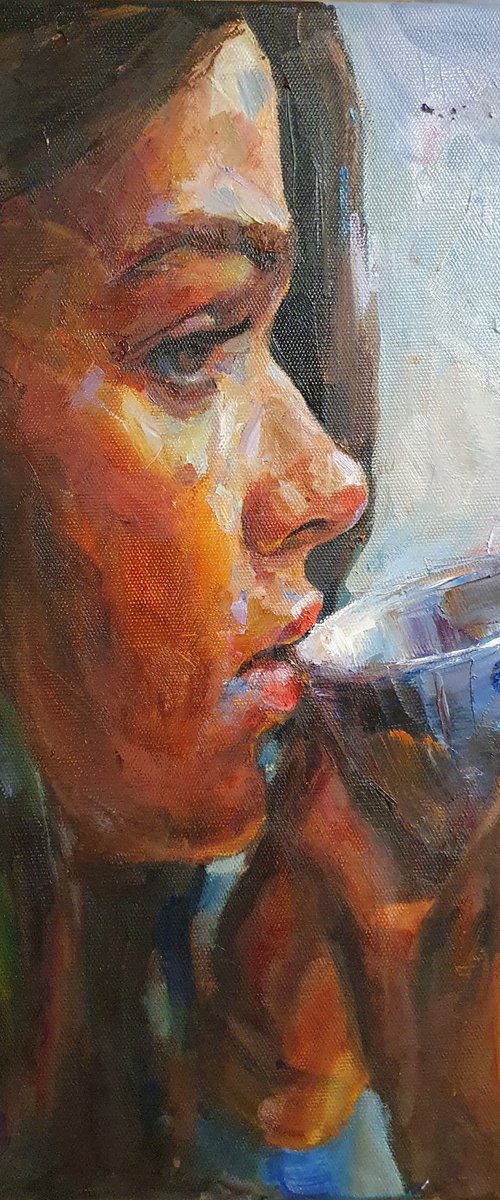 Comission portrait from photo by Liubou Sas