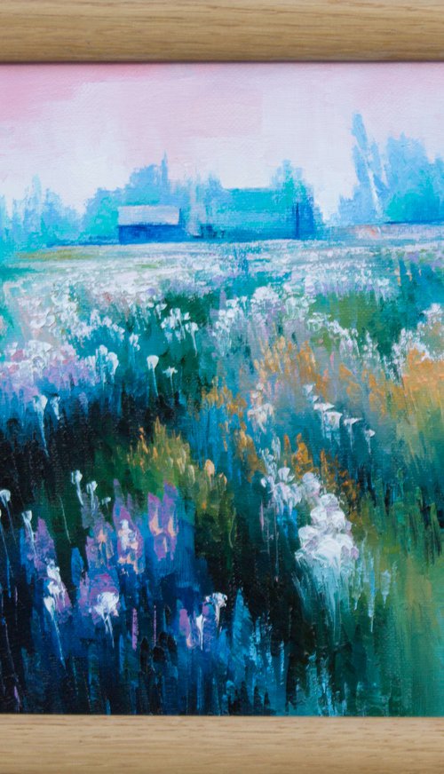 FLOWERING GLADE by Oleksii Vylusk