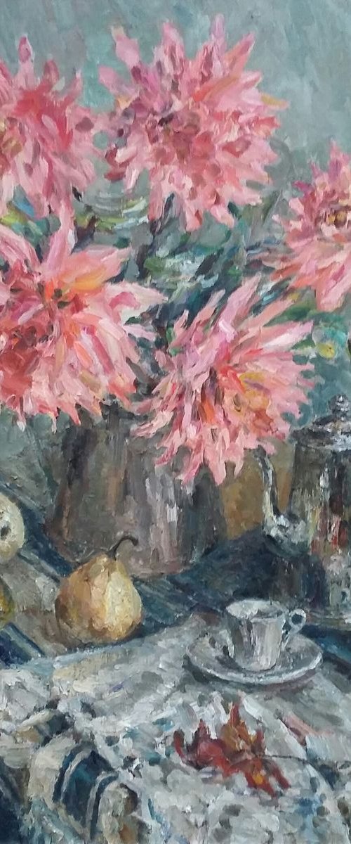 Dahlias by Elena Klyan