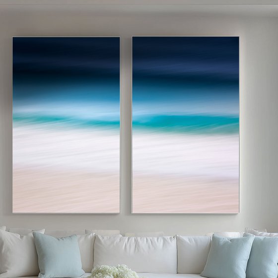 Deep Calm Diptych