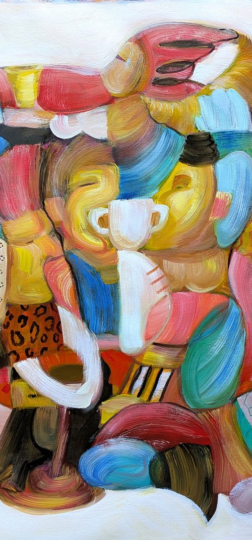 Coffee Yogi by Egle Colucci