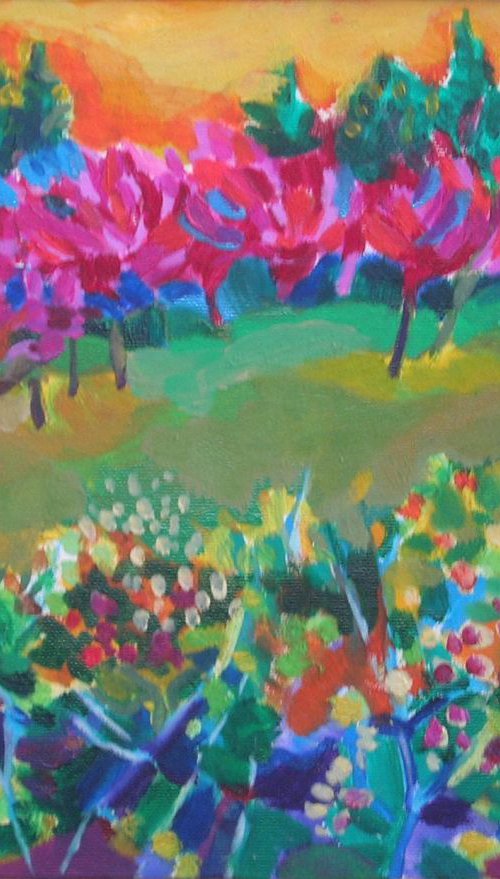 Peaches in bloom II by Maja Grecic