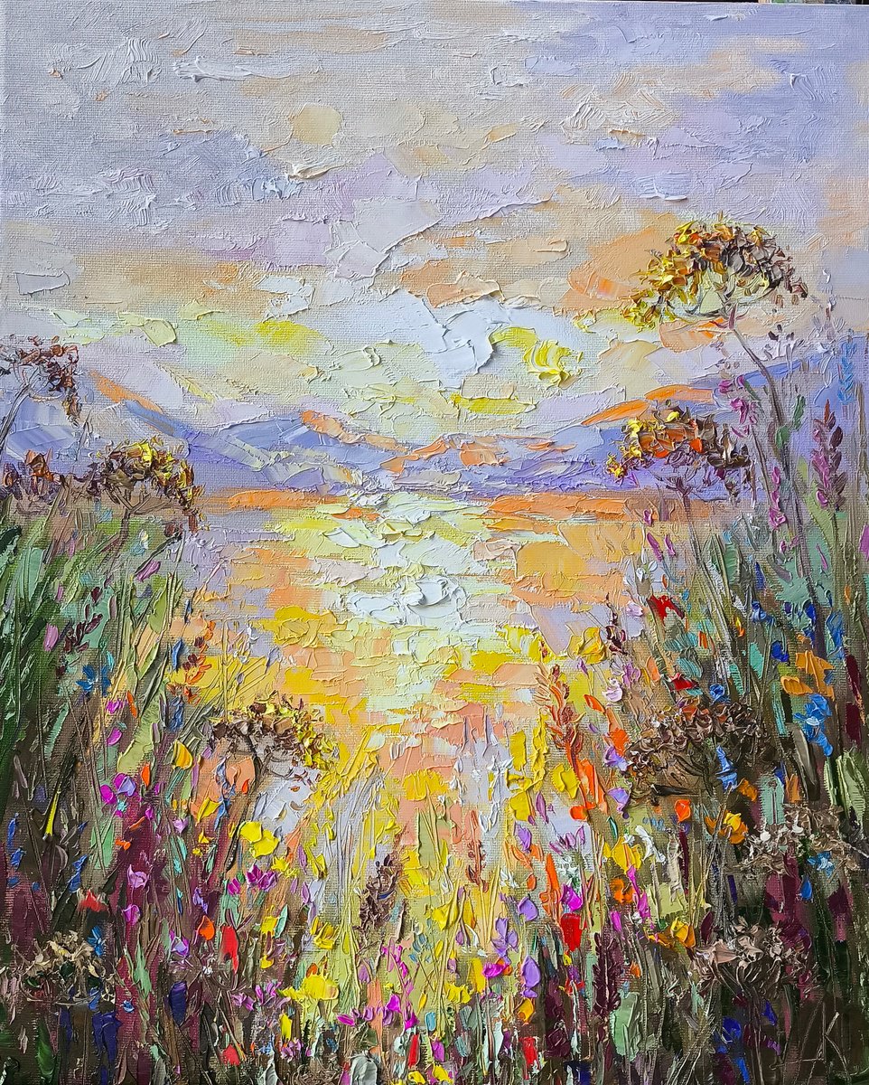 Wildflowers By Anastasia Kozorez, 16 X 20, Artwork For Sale On Artfinder