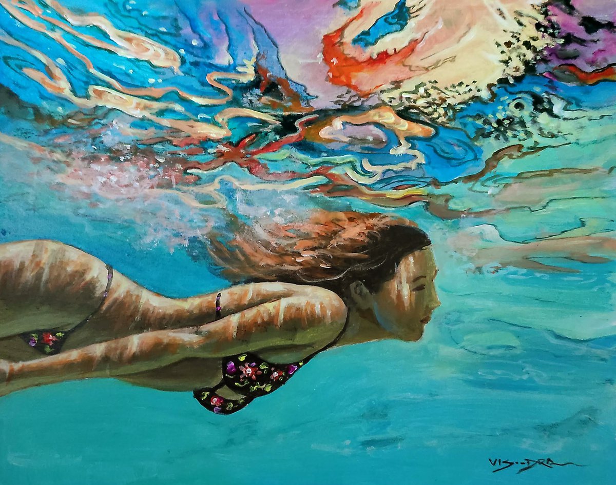Girl swimming26 by Vishalandra Dakur
