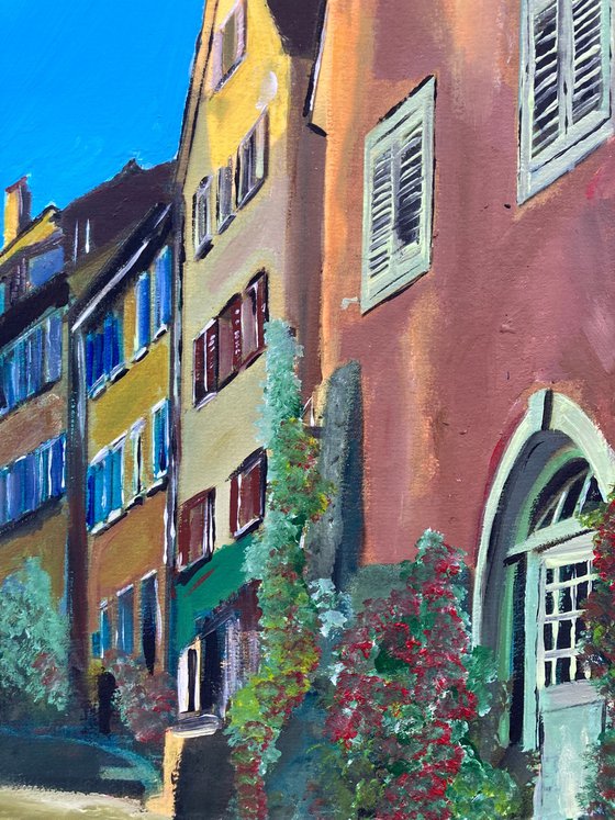 Swiss Town, Late Afternoon