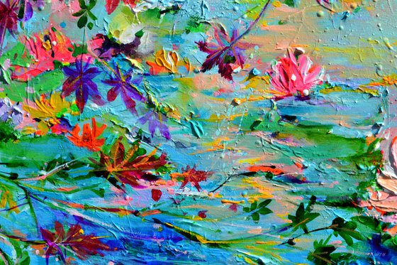 Japanese Maple - Water Lilies