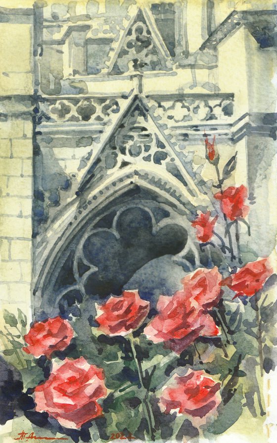 Flowers of Notre-Dame de Paris