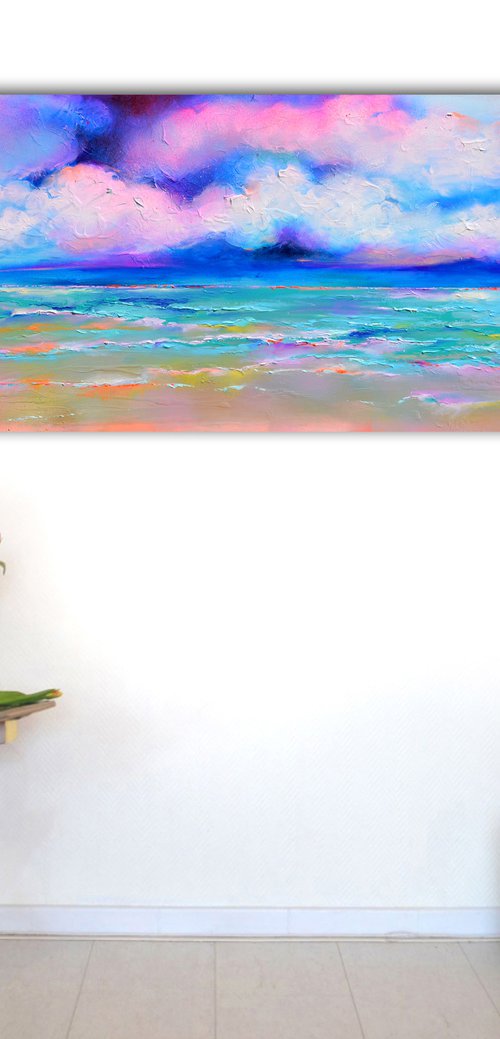 New Horizon 155 - Large Sunset by Soos Roxana Gabriela