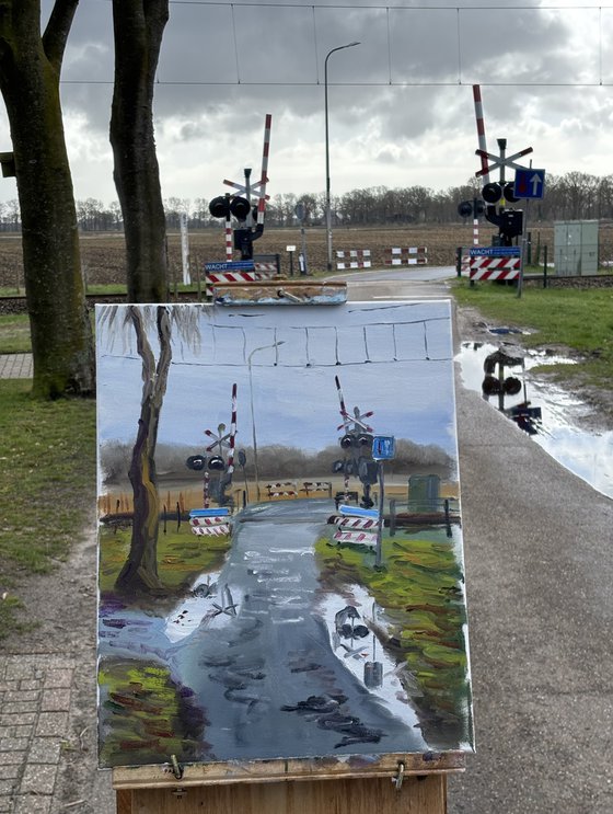 The Crossing in the Rain