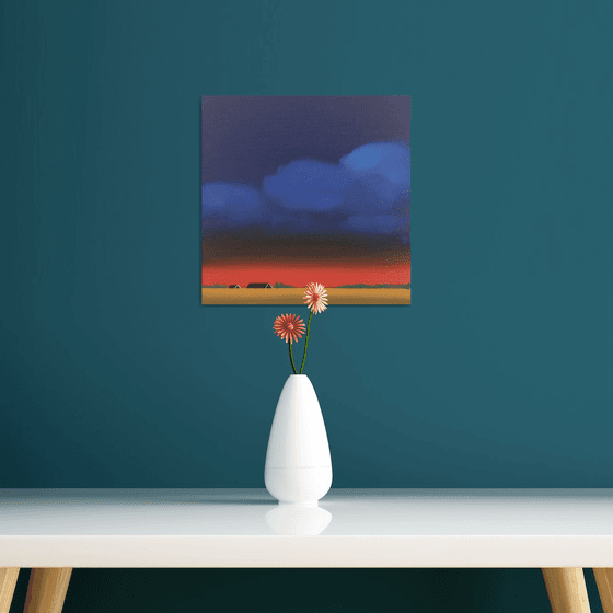 Mondriaan in the polder (July)