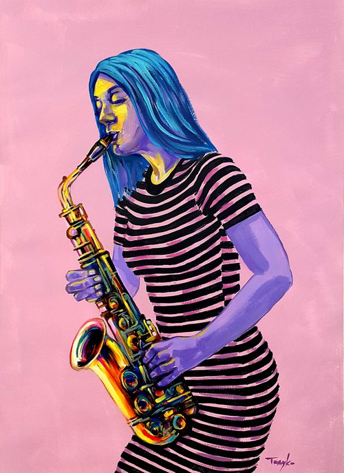 Soft Jazz Saxophone by Trayko Popov
