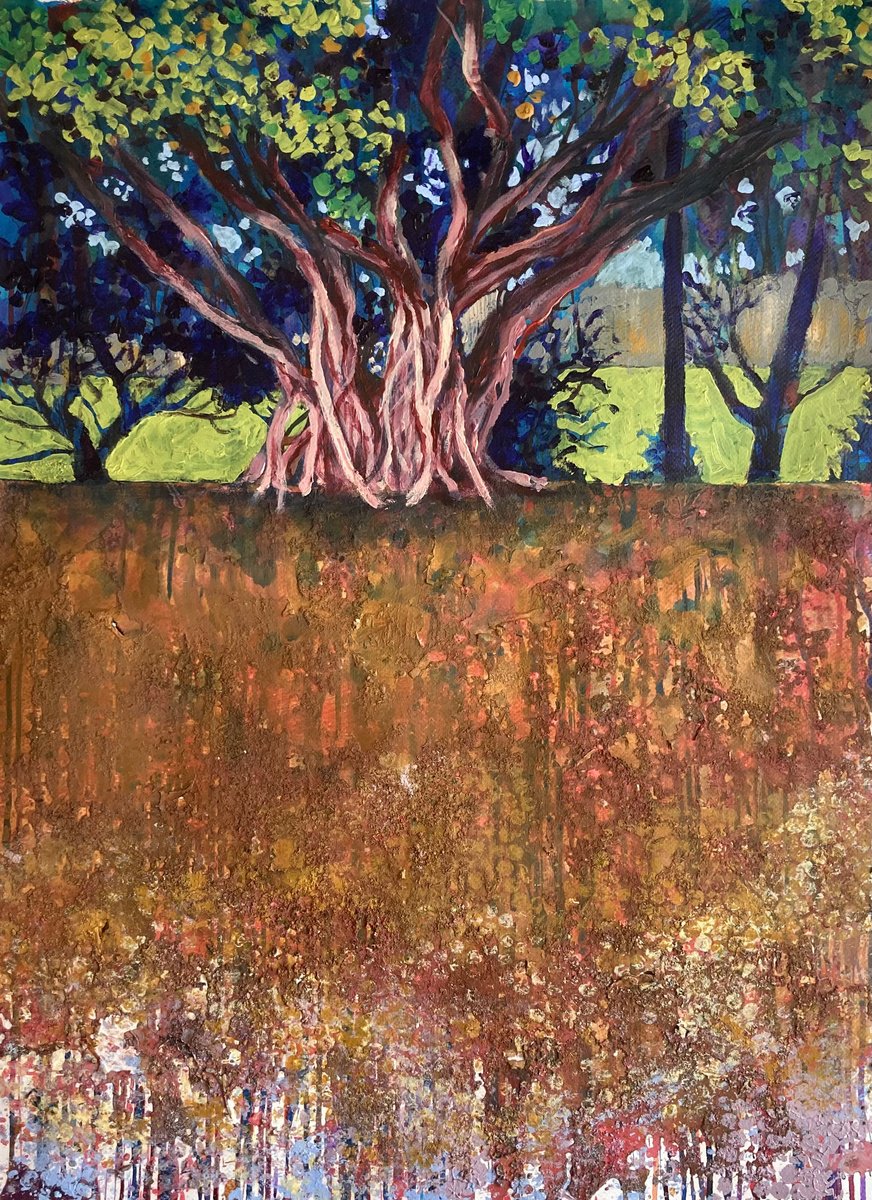 Old Growth By John Cottee, 22 X 30, Artwork For Sale On Artfinder