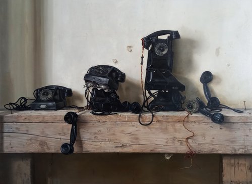 Old  Ericssons phones by alvaro robles
